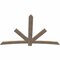 Ekena Millwork Alberta Smooth Timber Gable Bracket, Douglas Fir, 84"W x 56"H x 1 1/2"D x 5 1/2"F, 16/12 Pitch GBW084X56X0206ALB00SDF - alternate 4